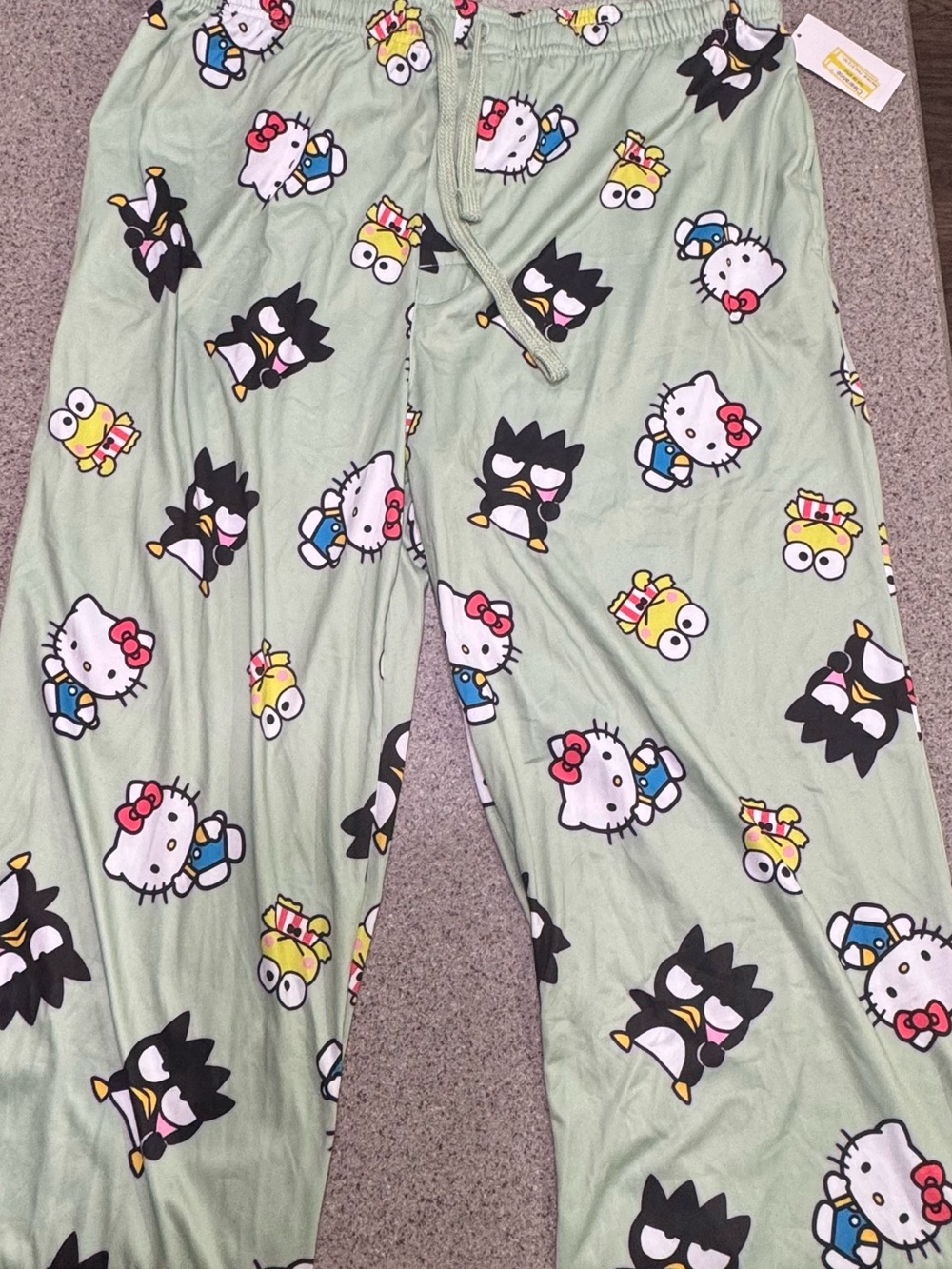 Hello Kitty & Friends Mint Green Pajama Pants